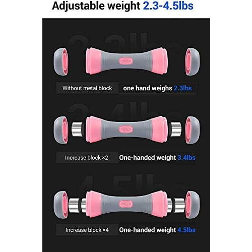 Adjustable Dumbbells Neoprene Non-Slip Set 1