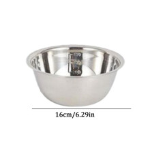Bol mélangeur en acier inoxydable 16 cm