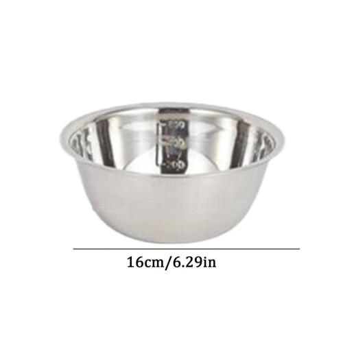 Bol mélangeur en acier inoxydable 16 cm