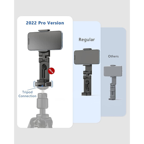 Airplane Phone Holder with 360 Rotation – Compact Clamp 1