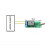 DC5-12V PWM Power Controller Remote Control Relay Model Remote  Airplane Model Lamp PWM  with LED Display 4