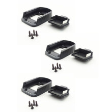 3 Set DIY Adapter Converter Base Charging  Shell for  18V Lithium Battery Connector Power Tool Wrench Drill
