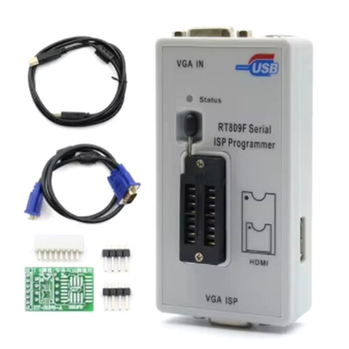 RT809F Serial ISP Programmer RT-SOP8-A Adapter Universal EEPROM Flash SPI BIOS Writer and Reader