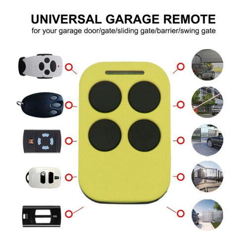 Multi-Frequency Universal Garage Door Remote 280-868MHz Universal Door Control Duplicator 2