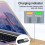 DC5521 Magnetic USB PD Adapter for   Air/Pro Fast Charge Converter Connector for  1 3