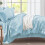 Twin Comforter Set Light Blue Seersucker 5-Piece 4