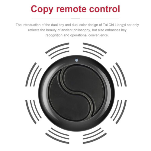 Round Remote Control Wireless Remote Control Duplicator High Sensitivity Transmission Suitable for Electric Garage Door 2