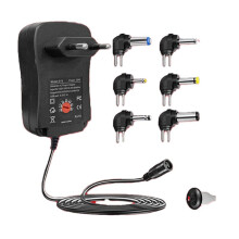 4.5V 5V 6V 7.5V 9V 12V 2A/2.5A AC/ Adapter Adjustable Power Adapters USB Universal Charger Power Supply EU Plug