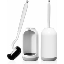 Set di scopino per WC con setole curve e supporto