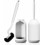 Set di scopino per WC con setole curve e supporto 1