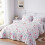 Florales Steppdecken-Set, Queen-Size, weich, wendbar, Boho-Stil 5