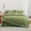 Olive Green Queen Comforter Set 7-Piece 3