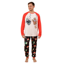 Matching Family Pajamas Sets Christmas PJ's Cute Sloth Print Top and Plaid Pants Jammies Sleepwear Dad M-2XL