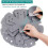 Clearance! 12pc Pan Protectors (4 Sizes), Thick Gray Separator Pads for Stacking & Protecting Cookware 7
