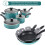 Clearance! 12pc Pan Protectors (4 Sizes), Thick Gray Separator Pads for Stacking & Protecting Cookware 4