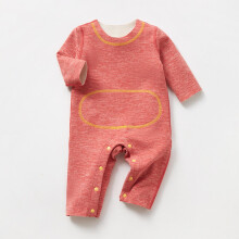 Macacão infantil lulshou, unissex, com botões, cor sólida, para manter os bebês aquecidos, em promoção.