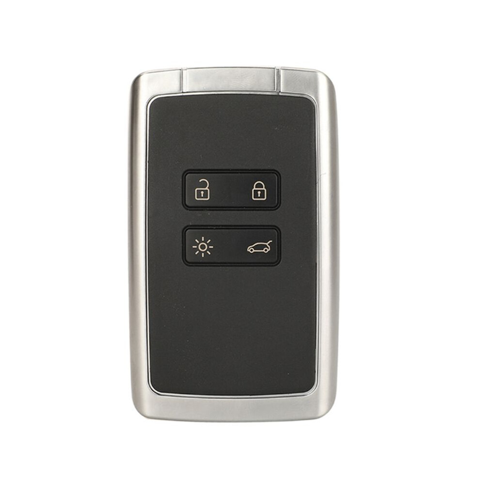 Suitable For 4-Button Remote Control Car Key 434Mhz-4A Chip Back Flat Silver 6033533257737