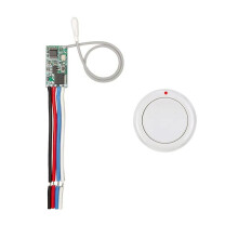 433MHz RF Remote Control , Wireless Relay for 3.6V-24V Devices White