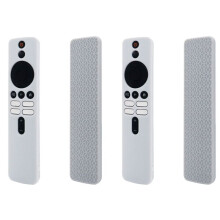 Suitable for TV Box 4K 2nd Gen Remote Control Silicone Protective Case White