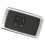 Suitable for 4-Button   Remote Control Car Key 434mhz-4A Chip Silver Back Flat 6