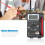 Multimètre portable Rookin Siuke VC921 avec test de température, 4000 points, compatible avec VC921 3