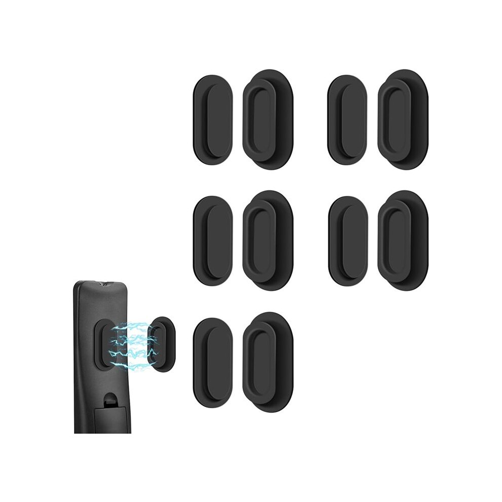 6 Pcs Magnetic Remote Control Holder For Tv,Fan & Air Conditioner,Self-Adhesive Remote Control Holder For Wall Storage 6033779565153