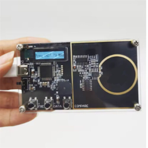 Universal Remote Control Tester RF Frequency Detector 200-900mhz Transmitter Data Compare RF Remote Detector 2