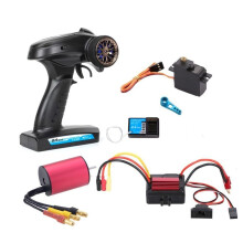 For A959 A959-B A969-B A979-B 1/18 RC Car Brushless Upgrade Parts Kit Motor ESC Receiver Transmitter Servo Set