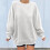 Admvng Damen-Sweatshirt, lässiger Langarm-Pullover, leichtes Shirt, Größen S-2XL 2
