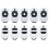 10PCS Garage Door Remote Control 433.92MHz Rolling Code for DEA GT2 GT4 GTI2 GTI4  Series Handheld Transmitter 1