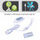 USB Remote Control Timing Cable 2-12 Hours Timing 4 Speed Adjust Extension  for 5V Desk Ceiling Fan USB Light 5