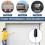 Gate Garage Door Remote Control for Nice Flor Flo2r FLO2R-S Flor-S NICE Rolling Code Handheld Transmitter 1 Pcs 4