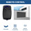 Gate Garage Door Remote Control for Nice Flor Flo2r FLO2R-S Flor-S NICE Rolling Code Handheld Transmitter 3 Pcs 6