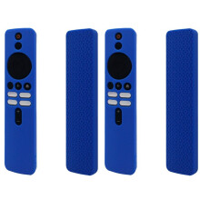 Passend für  TV Box 4K 2. Generation für  Fernbedienung Silikon Schutzhülle Blau