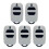 5PCS 2-Key Garage Door Remote Control 433.92MHz Rolling Code for DEA GT2 GT4 GTI2 GTI4  Series Handheld Transmitter 1