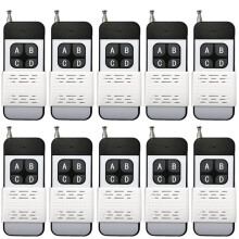 433MHZ Wireless RF Remote Control  4Key Garage Door EV1527 Learning Code  12V Universal Auto Car Alarm System
