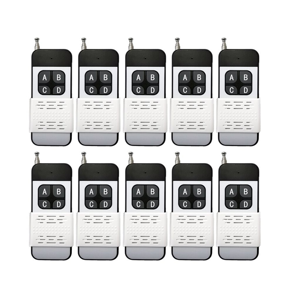 433Mhz Wireless Rf Remote Control 4Key Garage Door Ev1527 Learning Code 12V Universal Auto Car Alarm System 6033389167594