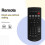 Replace RC-1164 Remote Control for  RC-1164 AV Receiver AV Surroud Receiver Remote Control 5