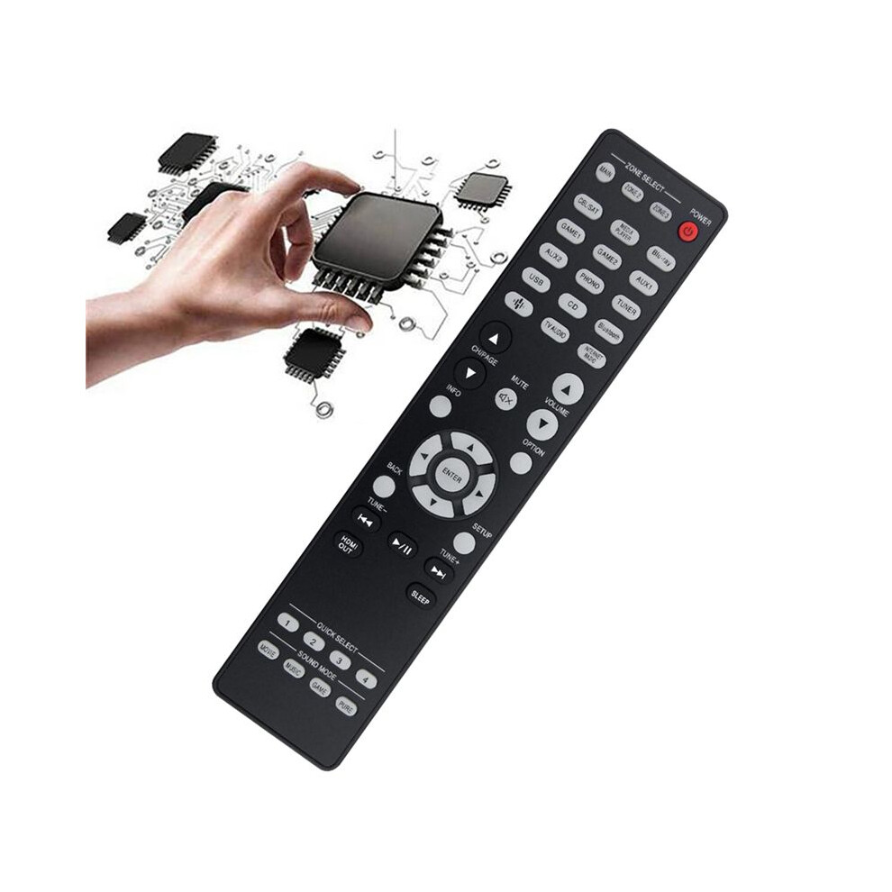 Replace Rc-1256 Remote Control For Av Surroud Receiver Rc-1256 Remote Control 6033646908847