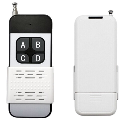 433MHZ Wireless RF Remote Control  4Key Garage Door EV1527 Learning Code  12V Universal Auto Car Alarm System 2
