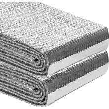 Double Bubble Reflective Insulation Roll 23.6" x 10ft, Aluminum Foil Thermal Shield for RV Windows – Compatible with Winter Cold & Summer Heat