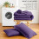 Ensemble de couette violet 7 pièces pour taille Queen 4