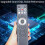Replace ERF6F80H Voice Remote Control for  U6 U7 U8 Series TV 5