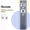 Replace ERF6A80 Voice Remote Control for  65U8N A7 U8 Series   TV 2024 3