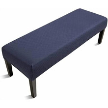 Stretch Jacquard étkezőpad huzat, sötétkék