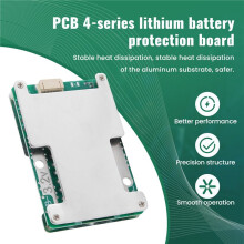 4S 12V 120A Protection Board 3.2V BMS Li-Iron Lithium Battery Charger Protection Board with Power Battery Balance Board