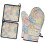Blommiga ugnsvantar, set med 2 st, 18 x 30 cm 1