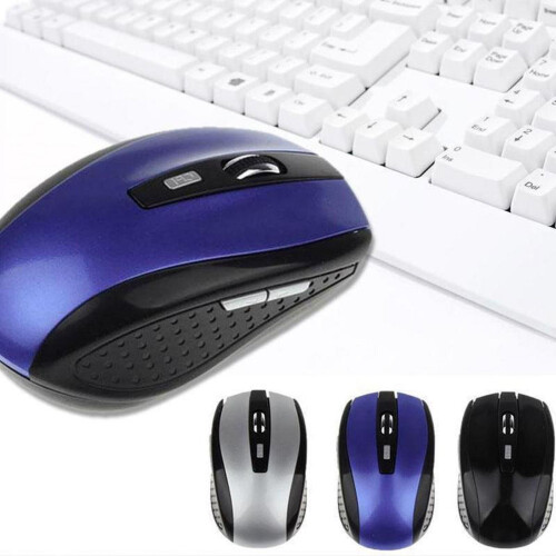 2.4GHz -Cordless Wireless Optical Mouse Mice Laptop PC Computer &USB Receiver* A8K4 1