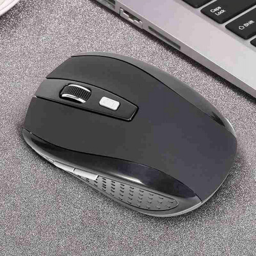 2.4GHz -Cordless Wireless Optical Mouse Mice Laptop PC Computer &USB Receiver* A8K4 2
