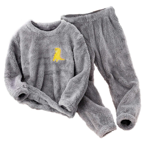 Νήπια Αγόρια Κορίτσια Χειμερινές Πιτζάμες Fleece Παιδικές Δεινόσαυρες Λούτρινες 2